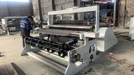 automatic crimped wire fabric weaving machine